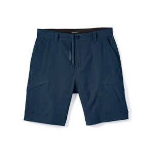 Proof Equator Cargo Hybrid 10"‎ Short Sz 38 Navy Blue Huckberry Hiking Gorpcore